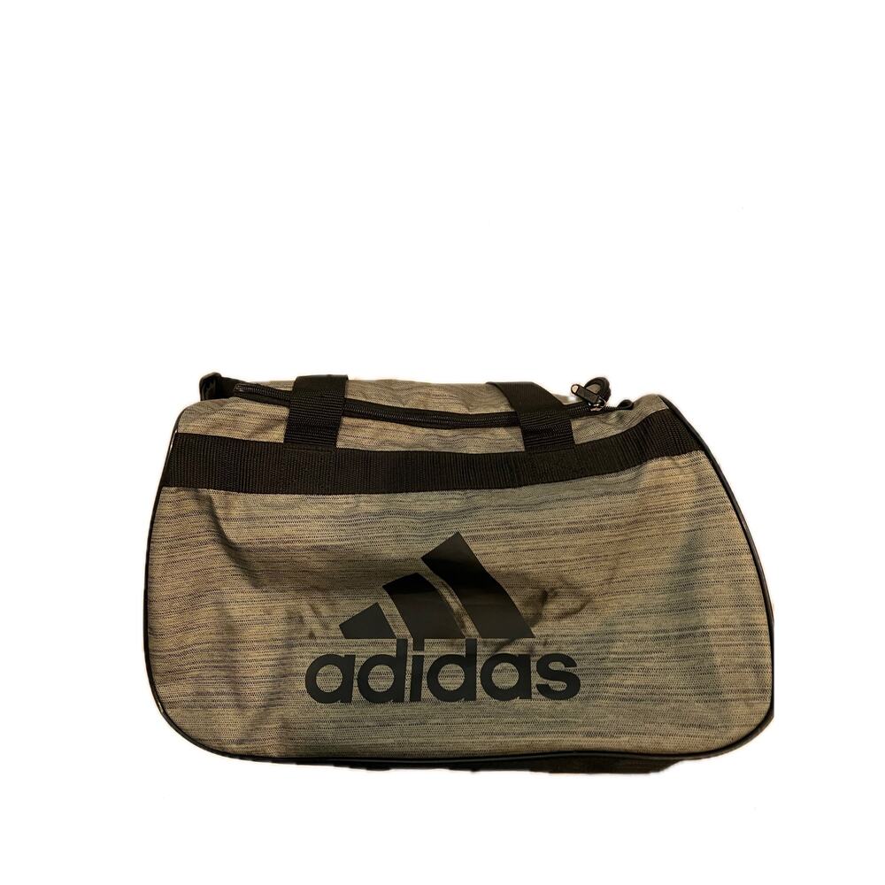 Adidas Defender Small Khaki Black Gym Bag 18"x10"x12"